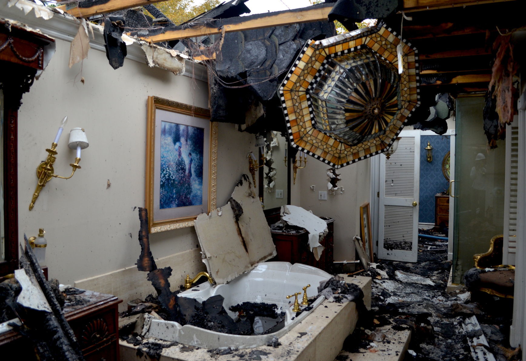 Pine Manor: Among the wreckage
